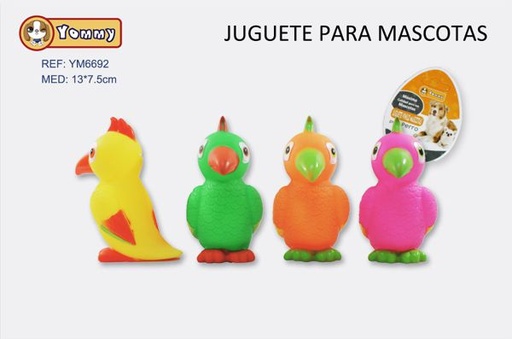 [YM6692] Juguete para mascotas 13x7.5cm de goma