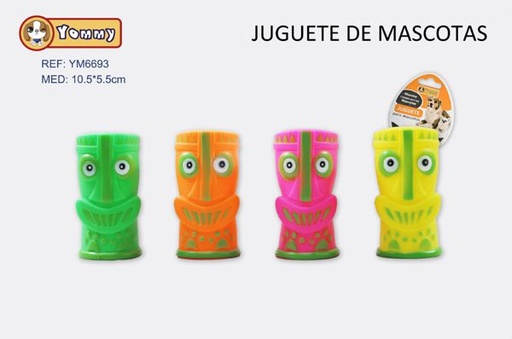 [YM6693] Juguete para mascotas 10.5x5.5cm de goma