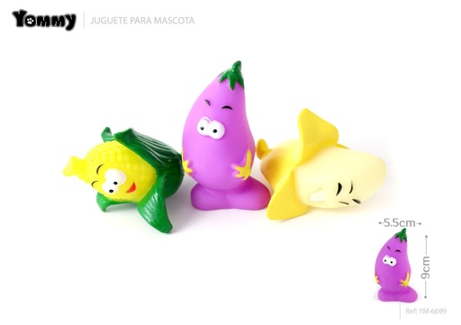 [YM6699] Juguete de goma para mascotas 9x5.5 cm - Accesorios y juguetes para mascotas