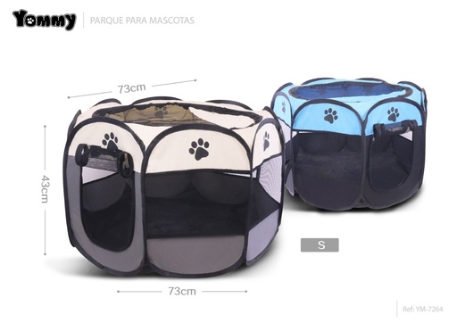 [YM7264] Parque para mascotas S 73*73*43 cm - Accesorios para mascotas