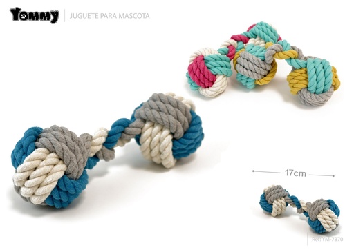 [YM7370] Juguete de bola 17 cm - Accesorios para mascotas