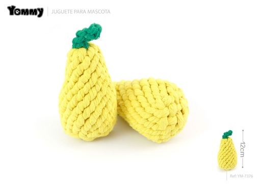 [YM7376] Juguete de cuerda en forma de pera de 12cm - Juguetes para mascotas
