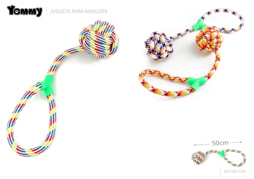 [YM7395] Juguete nudo para mascotas 50 cm - Accesorios para mascotas