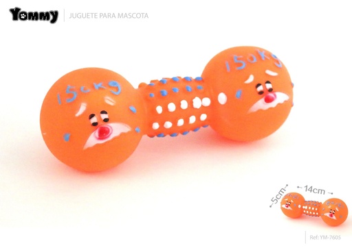 [YM7605] Juguete de goma 14x5 cm - Juguetes para mascotas