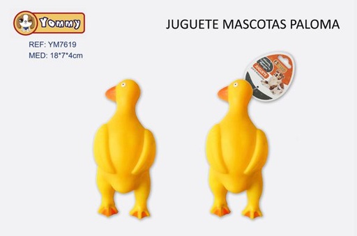 [YM7619] Juguete para mascotas paloma 18x7x4cm