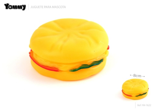 [YM7622] Juguete para mascotas de goma de 8CM - Juguete para mascotas