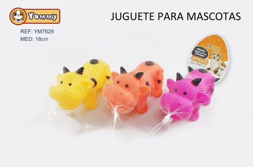 [YM7629] Juguete para mascotas 18cm de goma