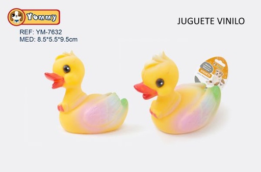 [YM7632] Juguete para mascotas en forma de pato 8.5x5.5x9.5cm para gatos