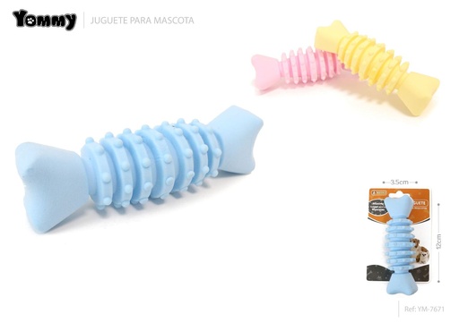 [YM7671] Juguete TPR 12*3.5cm - Juguetes para mascotas 