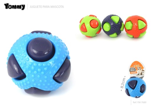 [YM7689] Juguete TPR resistente a mordidas 8.2 cm - Juguetes para mascotas