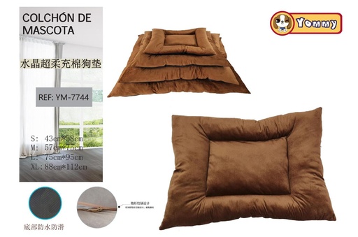 [YM7744] Cuna para perro 4 piezas marrón YD-77440 para mascotas