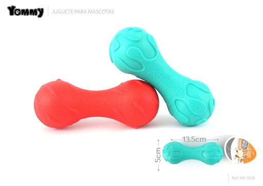 [YM7838] Juguete para mascotas de TPR con sonido 13.5*5*5 cm - Juguetes para mascotas