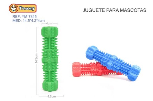 [YM7845] Juguete de hueso para mascotas 14.5x4.2x4cm