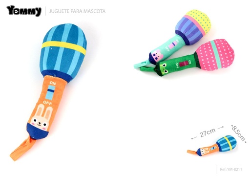 [YM8211] Juguete de peluche 27*8.5 cm - Juguetes para mascotas