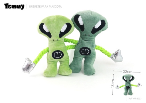 [YM8233] Juguete de peluche astronauta 22x18cm para mascotas