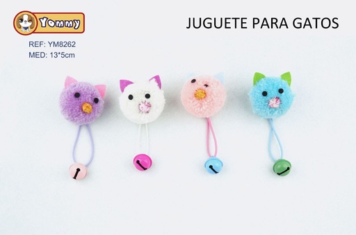 [YM8262] Juguete para mascotas ratón 13x5cm para gatos