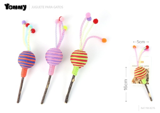 [YM8276] Juguete de cuerda para gatos 16*5CM - Juguetes para gatos