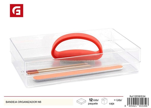 [120181534] Bandeja organizador N6 para maquillaje y accesorios