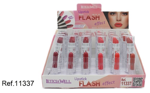 [8435433211754] Barra de labios Flash plata 24/u 11337 Leticia Well