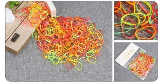 [8435452550339] Gomitas de pelo 1 cm 24 u - Gomas para el cabello
