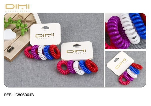 [8435452550742]  Coletero de cable 24 unidades GM06004B DM - Accesorios para el cabello
