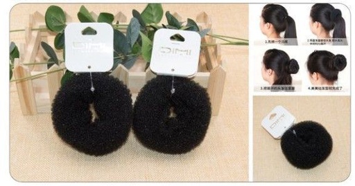 [8435452571037] Coleteros multicolor Donuts 8cm 12/u DM01004A para cabello