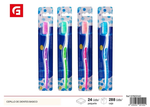 [137800140] Cepillo de dientes básico - Productos de cuidado personal