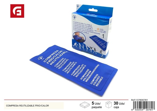 [137800781] Compresa reutilizable frío/calor