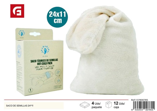 [137800785] Saco de semillas 24*11 cm - Productos de cuidado personal