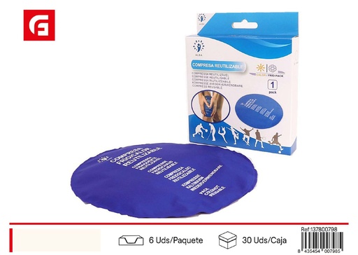 [137800798] Compresa reutilizable frío/calor - Productos de cuidado personal
