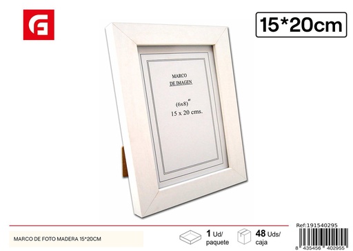 [191540295] Marco de foto madera 15x20cm - Marcos decorativos
