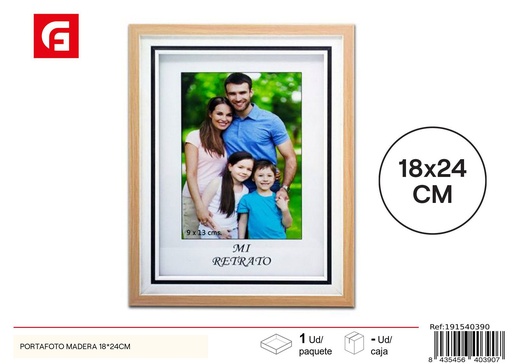 [191540390] Portafoto de madera 18*24CM - Marcos de fotos