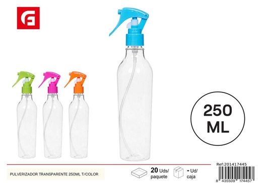 [201417445] Pulverizador transparente 250 ml - Productos de limpieza doméstica