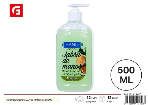 [201417457] Jabón líquido de manos manzana 500ml