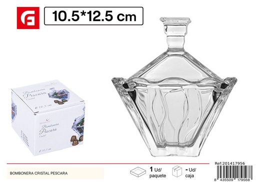 [201417956] Chocolate de cristales Pescara - Tarteras y bomboneras