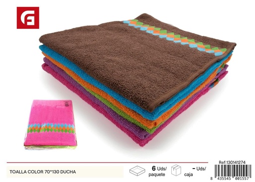 [130141274] Toalla color 70*130 ducha - Artículos para el baño y toallas
