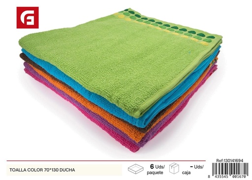 [130141694] Toalla de color 70x130 cm - Toallas de baño