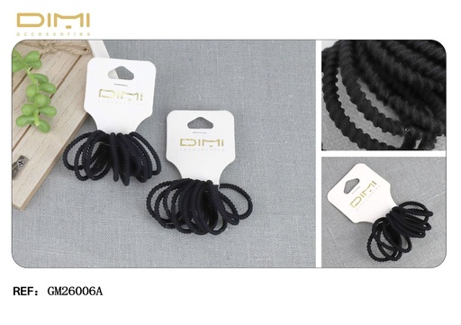 [8435560205381] Gomitas (4 cm - 24 uds) - Accesorios de peinado y moda