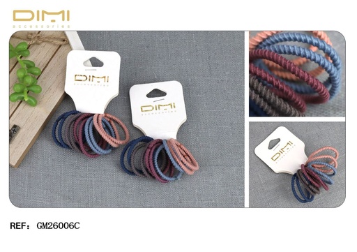 [8435560205404] Gomitas (4 cm - 24 uds) - Accesorios de peinado y moda