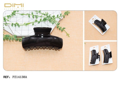 [8435560210347] Pinza de cabello negra 12 unidades - Accesorios para el cabello