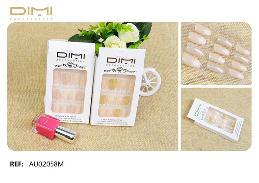 [8435560233568] Uñas Postizas 12 Uds - Uñas artificiales y productos de manicura