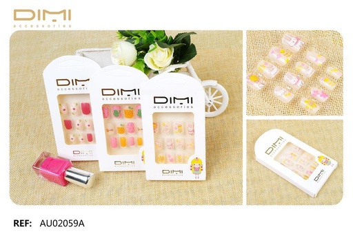 [8435560233599] Uñas Postizas 12 Uds - Uñas diminutas y productos de manicura