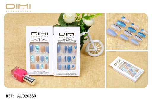 [8435560239034] Uñas Postizas 12 Uds - Uñas artificiales y productos de manicura