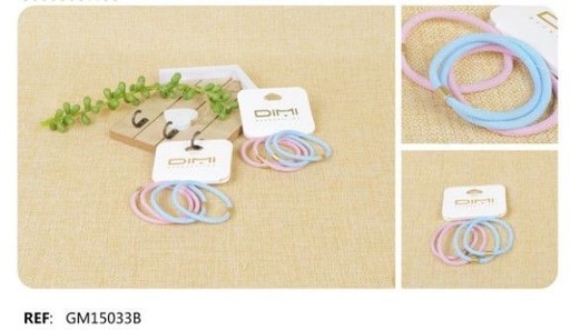 [8435560268430] Gomas 4u (7 cm) (24/u) GM15033B DM - Accesorios para el cabello