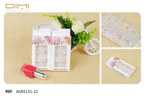 [8435560271386] Decoración de uñas 12/U AU01151-12 DM - Accesorios para uñas y decoración