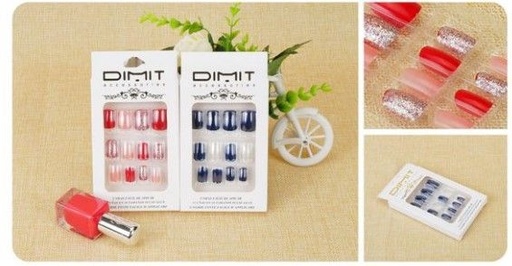 [8435560284058] Uñas Postizas 12 Uds - Uñas artificiales y productos de manicura