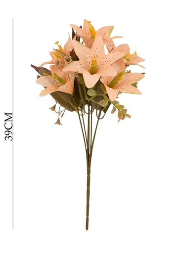 [8435588800339 LILA-6] Ramo de flores artificiales de otoño 7 cabezas para decoración