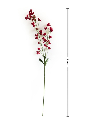 [6103009红色] Rama de flor artificial de cerezo japonés - Decoraciones florales y arreglos