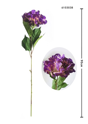 [6103038-2] Rama de hortensia artificial - Decoración floral
