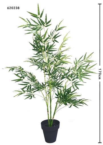[620238] Planta artificial de bambú 170cm para decoración